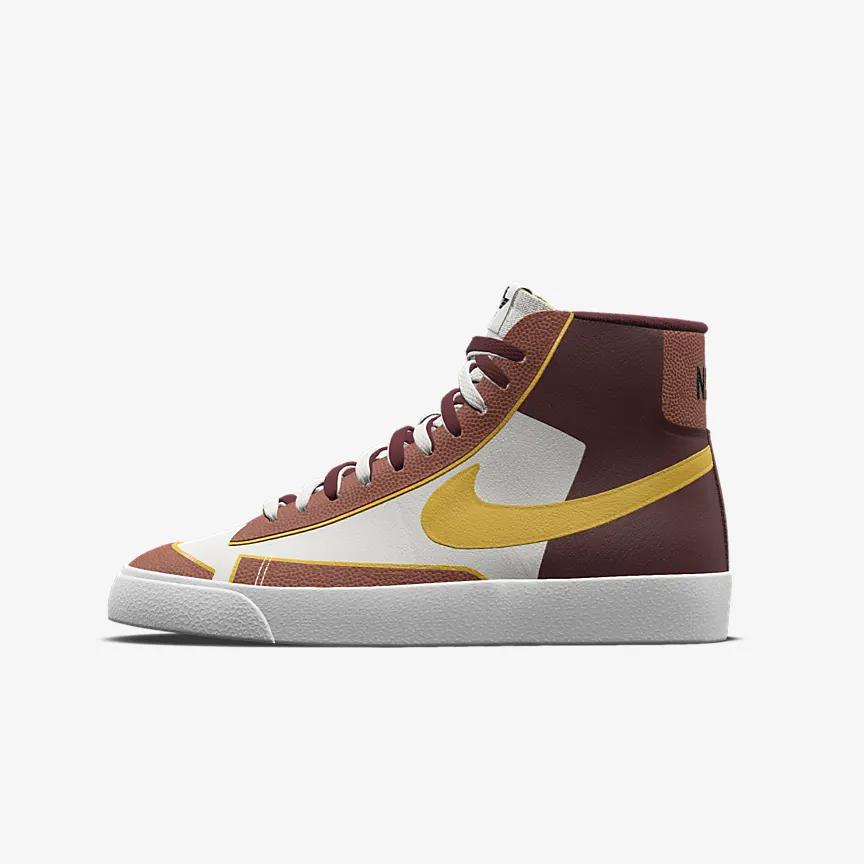 Giày Nike Blazer Mid '77 Unlocked By You Nam Nâu